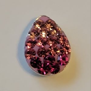 GUC Origami Owl Pink Sparkle Easter Egg Charm 🥚